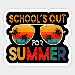 School's Out For Summer Sticker